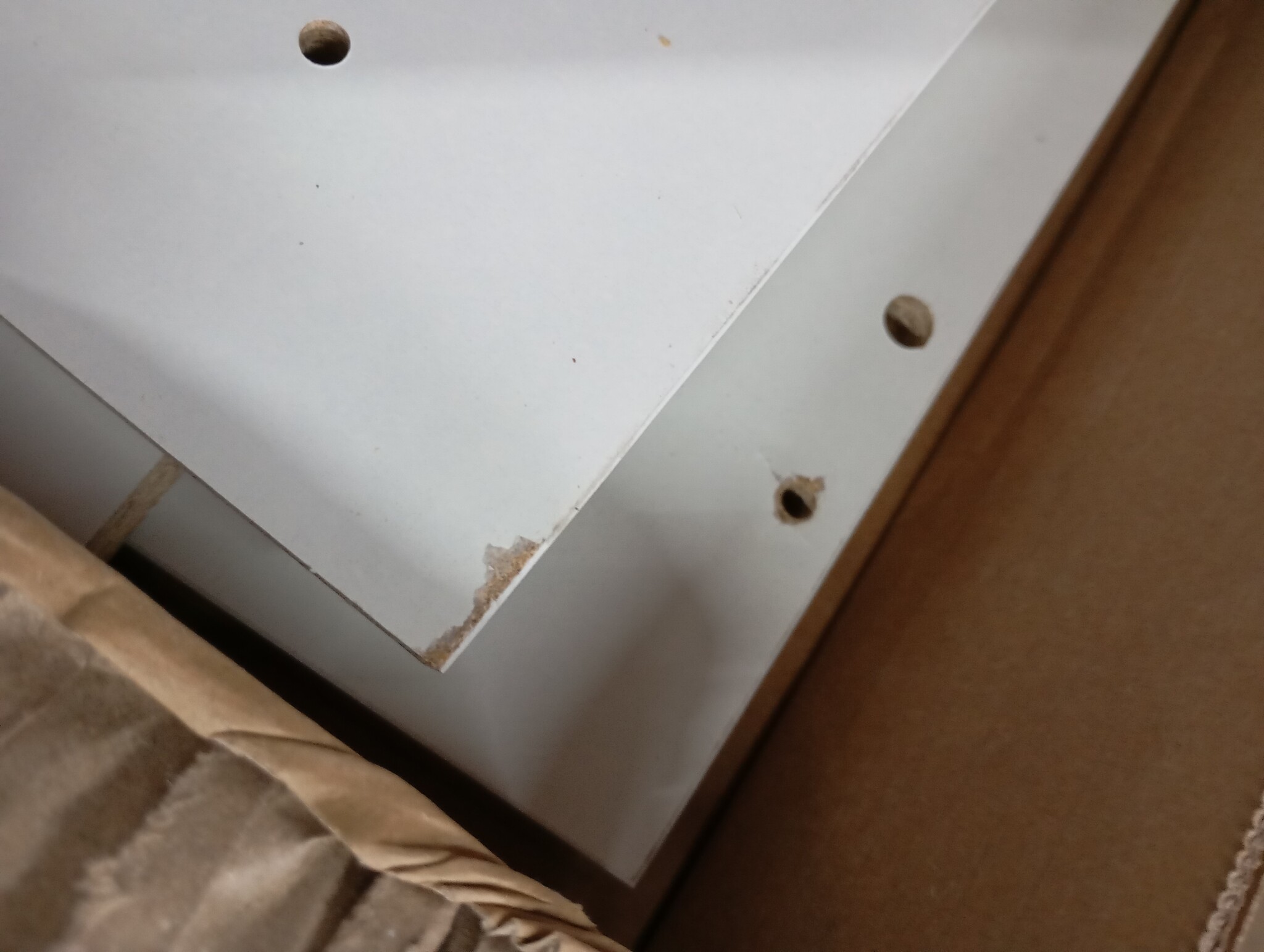 Wit Bureau 100x55x75 cm met Vakken - 53% Korting