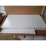 Wit Bureau 100x55x75 cm met Vakken - 53% Korting