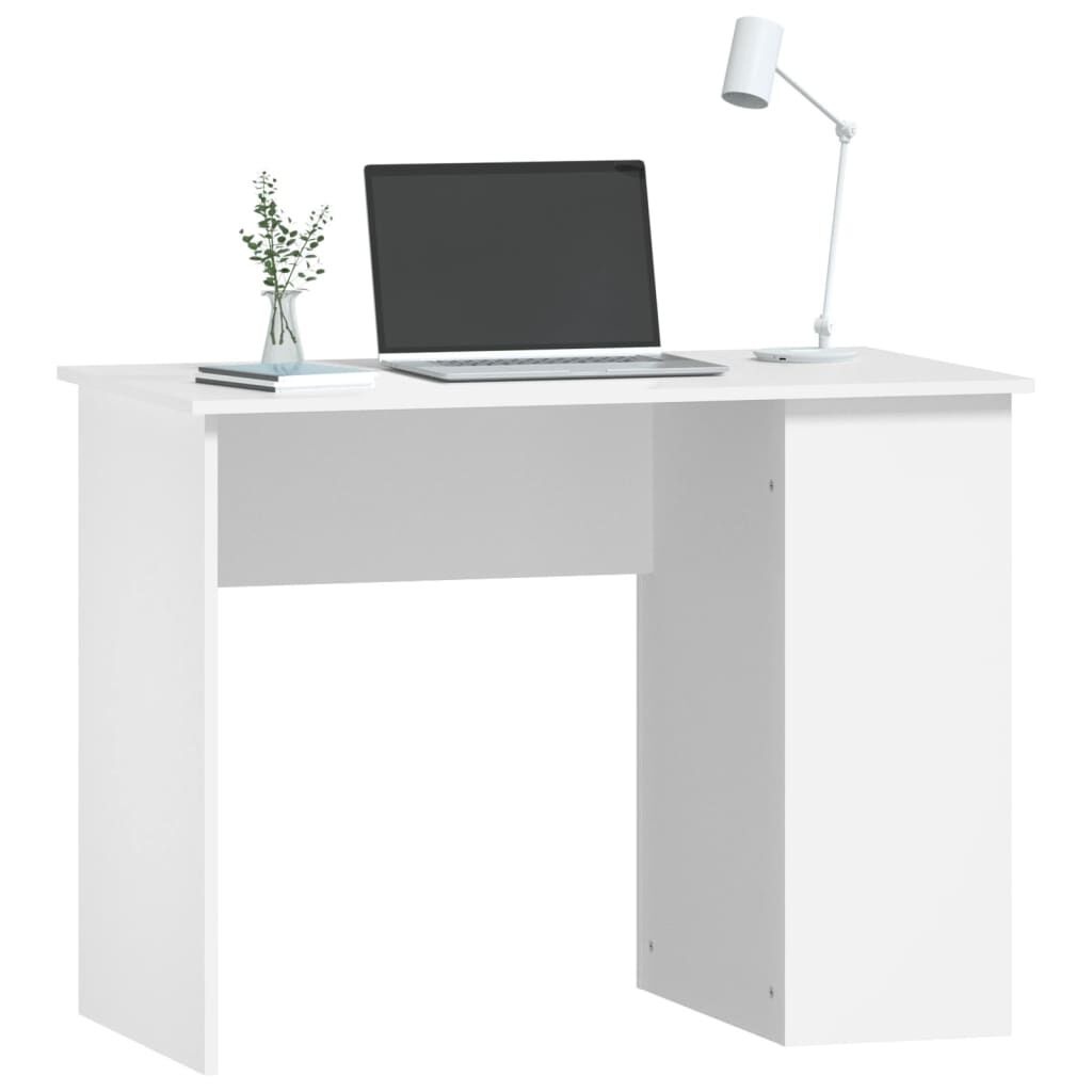 Wit Bureau 100x55x75 cm met Vakken - 53% Korting