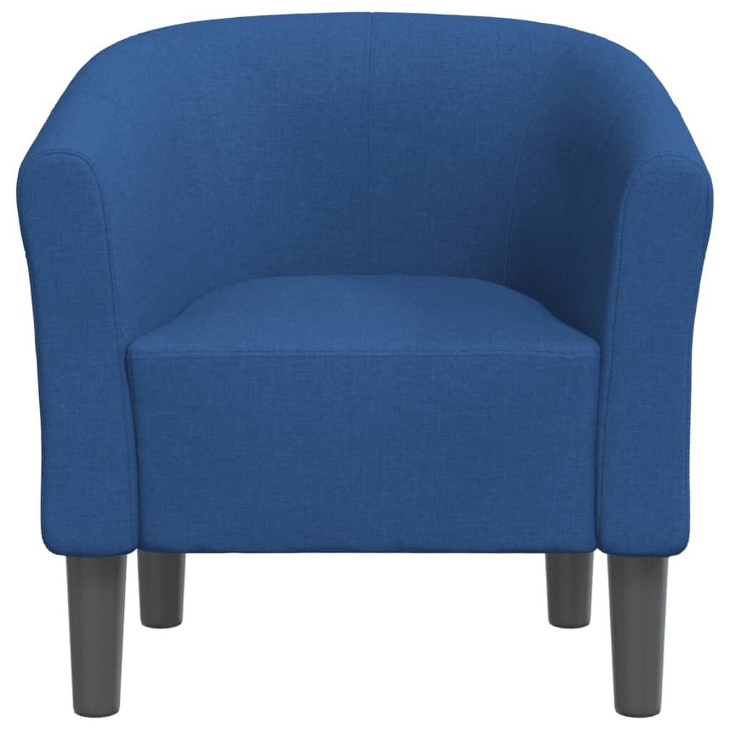 Blauwe Kuipstoel Stof - 35% Korting