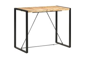 Industriële Bartafel Mangohout 140x70 cm - 57% Korting