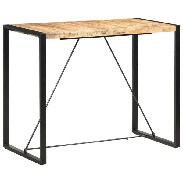 Bartafel Massief Mangohout 140x70x110 cm - 35% Korting