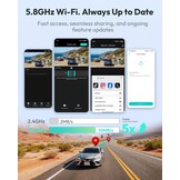 BOTSLAB 4K Dashcam Voor & Achter met STARVIS 2, 64GB SD