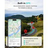 BOTSLAB 4K Dashcam Voor & Achter met STARVIS 2, 64GB SD