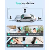 BOTSLAB 4K Dashcam Voor & Achter met STARVIS 2, 64GB SD