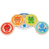 Baby Einstein Hape Magic Touch Drums Muzikaal Houten Speelgoed, Vanaf 6 Maanden