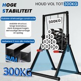 DOBESTS Folding Power Tower Dip Station Pull-Up Bar, Free-Standing, Height Adjustable, Multifunctional Fitness Training Device, Push-ups, Abdominal, Triangular Structure, Stable