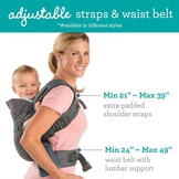Ergonomische Draagzak Flip Advanced 4-in-1 Grijs (3.5-14.5 kg) - 59% Korting