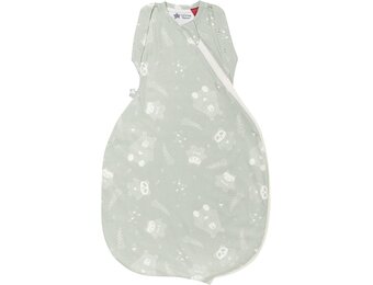 Tommee Tippee Babyslaapzak voor pasgeborenen, de originele Grobag Swaddle Bag, heup-gezond design, zachte katoenrijke stof, 3-6 m, 2,5 TOG, Woodland Gro Friends
