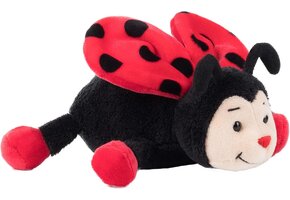 Knuffel Lieveheersbeestje Bolle 15 cm Rood Zwart - 43% Korting