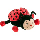 Knuffel Lieveheersbeestje Bolle 15 cm Rood Zwart - 56% Korting