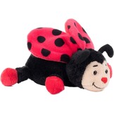 Knuffel Lieveheersbeestje Bolle 15 cm Rood Zwart - 56% Korting