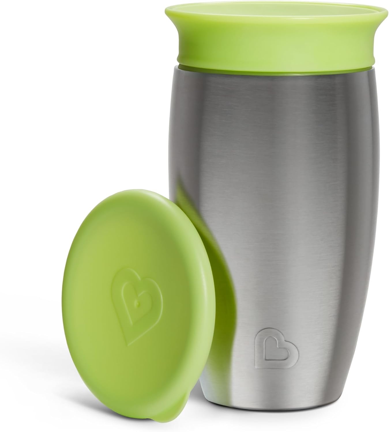 Munchkin Miracle 360 graden roestvrijstalen drinkbeker, 296 ml, groen