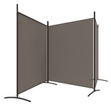 vidaXL Kamerscherm met 3 panelen 525x180 cm stof antracietkleurig