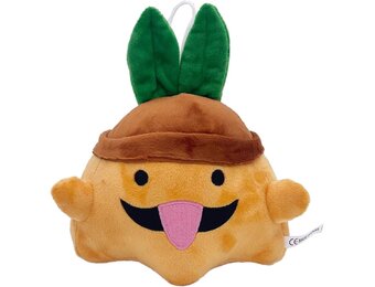 Pluche Knuffel Palworld Lamball Oranje | Zacht Katoen Gevuld | Voor Kinderen & Volwassenen