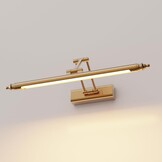 HMAKGG Vintage Spiegelverlichting Badkamer - 60 cm - 12W - 3000K - Messing