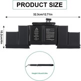 Accu A1417 voor MacBook Pro 15" Retina (2012/2013) - 51% Korting