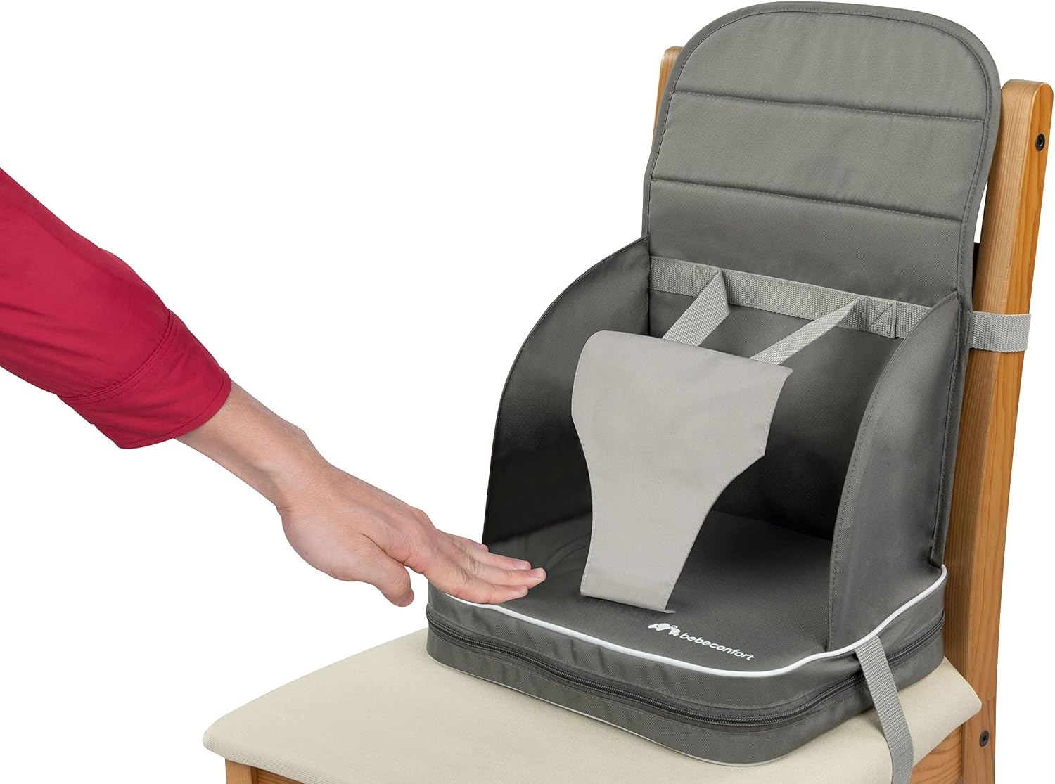 Inklapbare Zitverhoger Kinderen (18m-3j) Warm Grey - 58% Korting