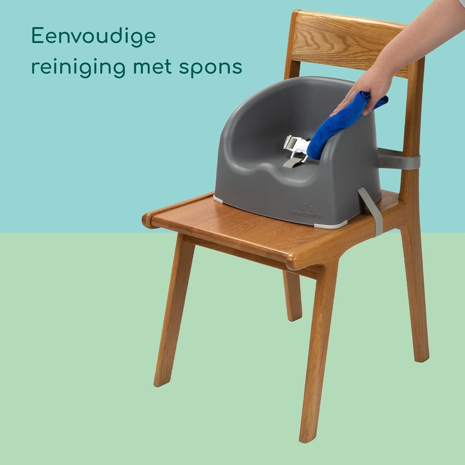 Inklapbare Zitverhoger Kinderen (18m-3j) Warm Grey - 58% Korting