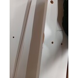 vidaXL 4-delige Loungeset massief grenenhout wit