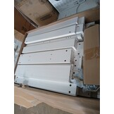 vidaXL 4-delige Loungeset massief grenenhout wit