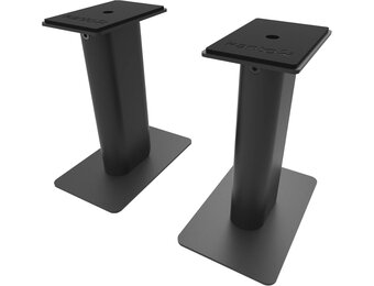 Kanto SP9 Universal Desktop Speaker Stands - 9 Inch - 2 Pack - Steel (Black)