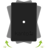 Kanto SP9 Universal Desktop Speaker Stands - 9 Inch - 2 Pack - Steel (Black)