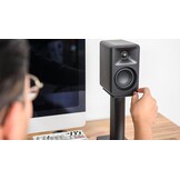 Kanto SP9 Universal Desktop Speaker Stands - 9 Inch - 2 Pack - Steel (Black)