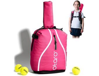 Otaro Tennisrugzak Kinderen (19L) | Premium | Inclusief apart schoenenvak & racketbescherming | 2 jaar retourrecht | Nooit meer chaos in je tennistas, tennis, tennisballen