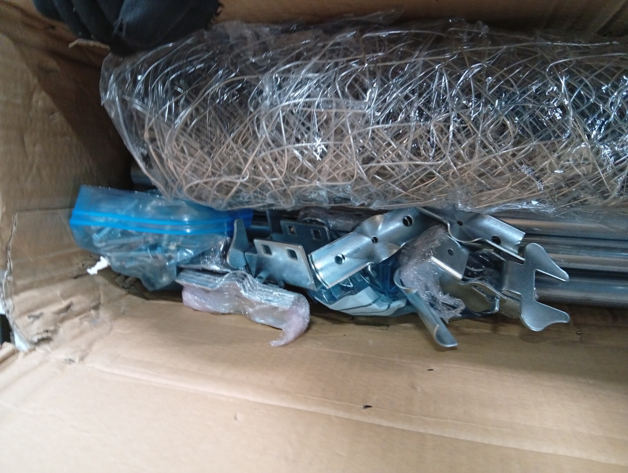 Gegalvaniseerd Stalen Hondenhok met Dak & Deur - 2x2x2m (54% Korting)
