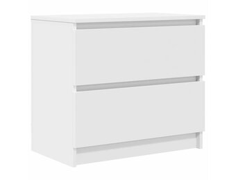 vidaXL Tv-meubel 60x35x54 cm bewerkt hout wit