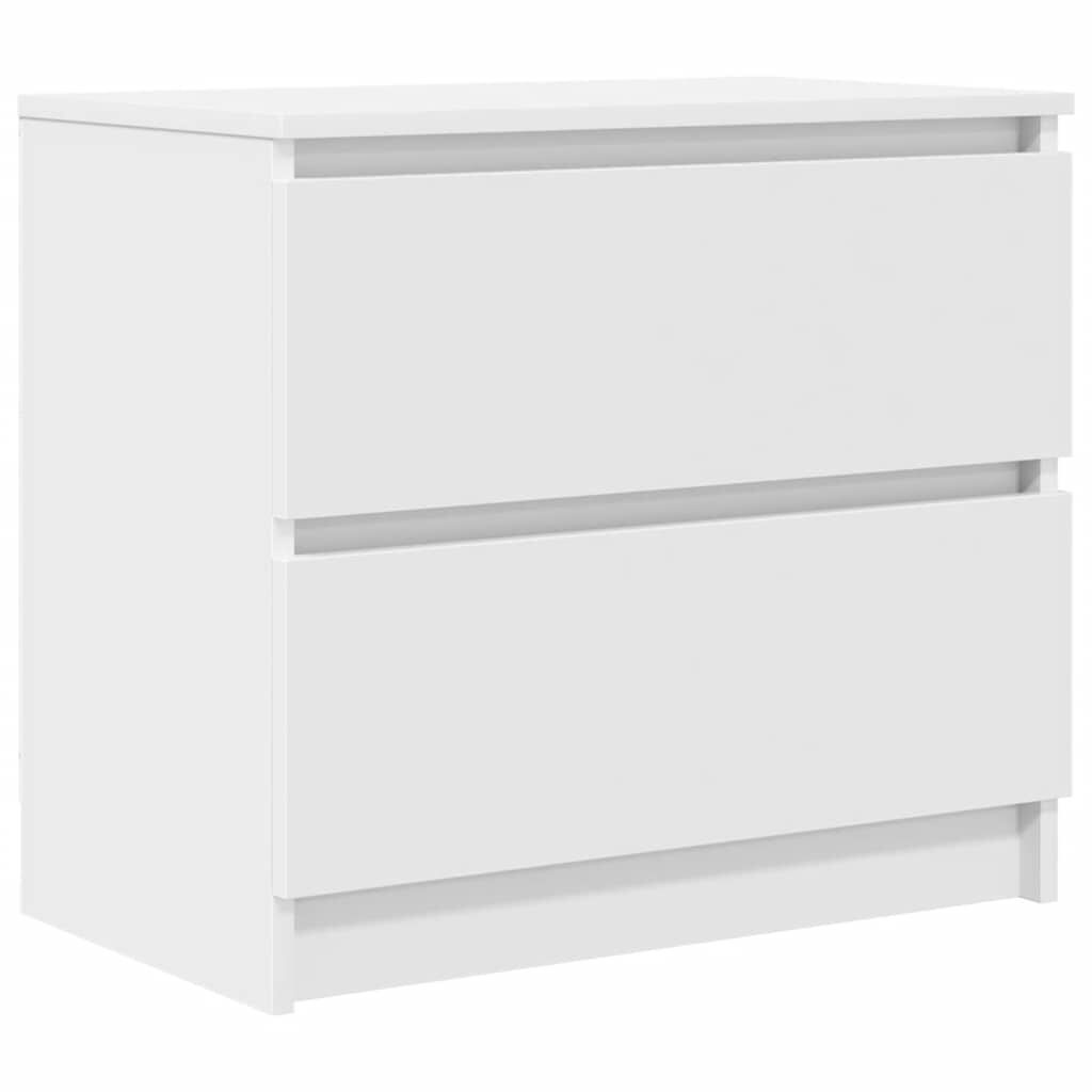 vidaXL Tv-meubel 60x35x54 cm bewerkt hout wit