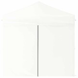 vidaXL Partytent inklapbaar met zijwanden 2x2 m wit