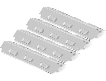 37 cm roestvrij stalen branderafdekking voor Landmann, Enders Boston, tarrington House, Outdoorchef-Perth, Uniflame 750, Tenneker TG4, kamino, hitteschild branderafdekking flavorizer bars gasgrill