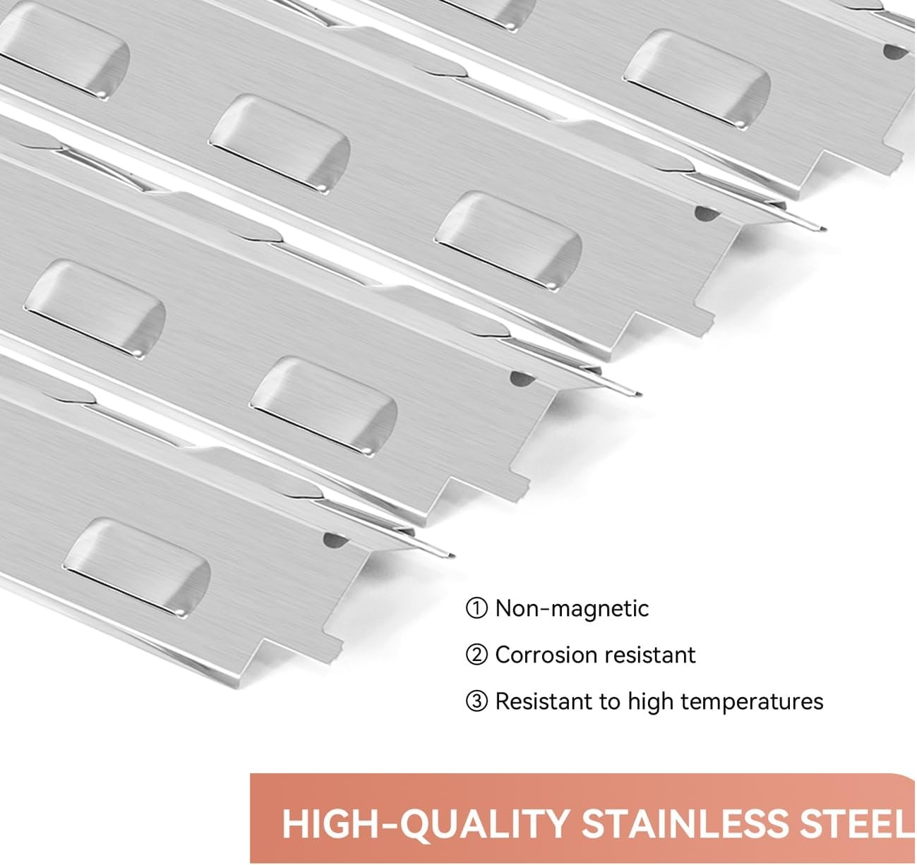 37 cm roestvrij stalen branderafdekking voor Landmann, Enders Boston, tarrington House, Outdoorchef-Perth, Uniflame 750, Tenneker TG4, kamino, hitteschild branderafdekking flavorizer bars gasgrill