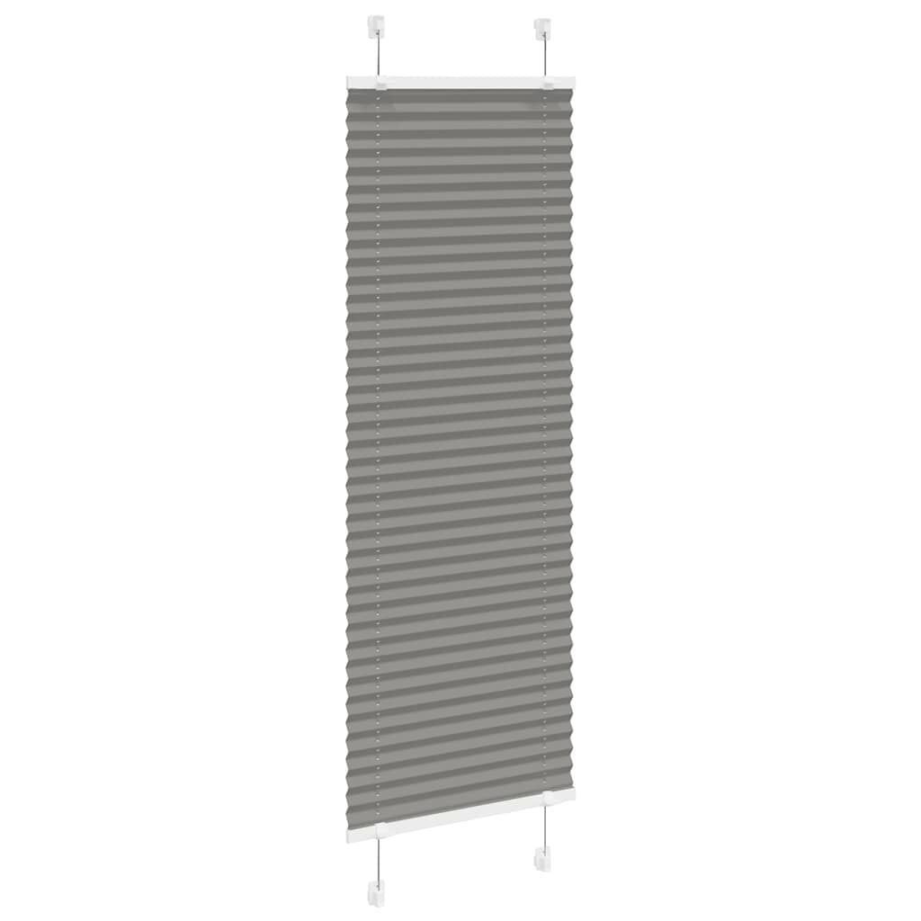 Plissé Rolgordijn Antraciet 45x100 cm - 57% Korting!