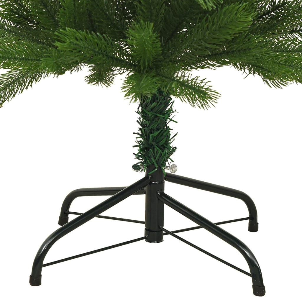 Smal Kunstkerstboom 240 cm PE met Standaard - 51% Korting