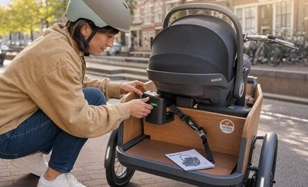 Maxi-Cosi op de fiets: mag het en hoe doe je het veilig?