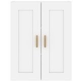 vidaXL Wandkast 69,5x32,5x90 cm bewerkt hout wit