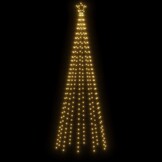 VidaXL Kerstboom 300cm 310 LED's Warmwit - 63% Korting!