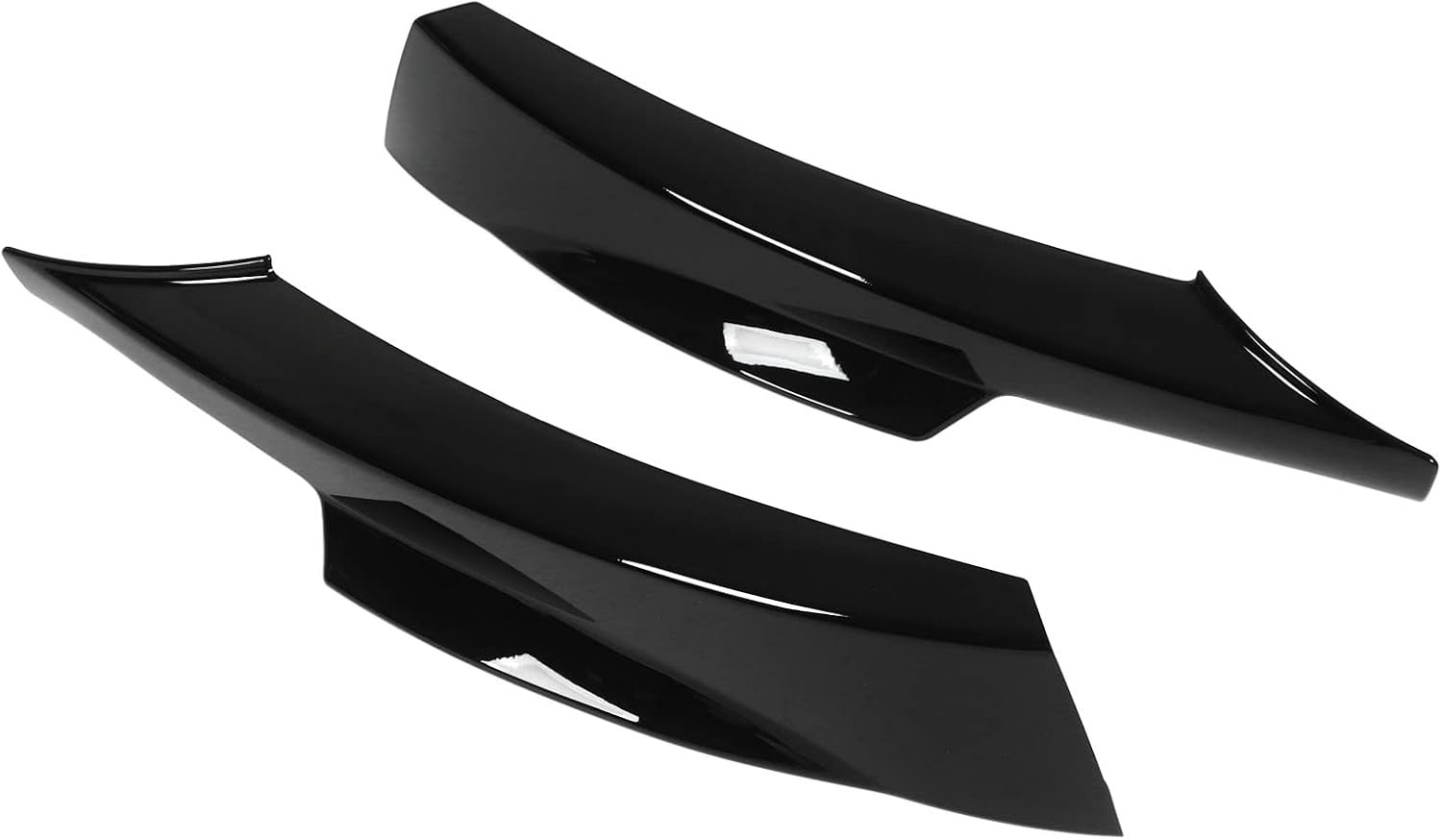 ABS Glanzend Zwarte Bumper Splitters voor BMW E90 M Sport 2009-2012 (52% Korting)