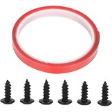 ABS Glanzend Zwarte Bumper Splitters voor BMW E90 M Sport 2009-2012 (52% Korting)