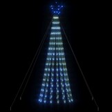 Blauwe LED Kerstboom 180 cm met 275 LEDs - 55% Korting!
