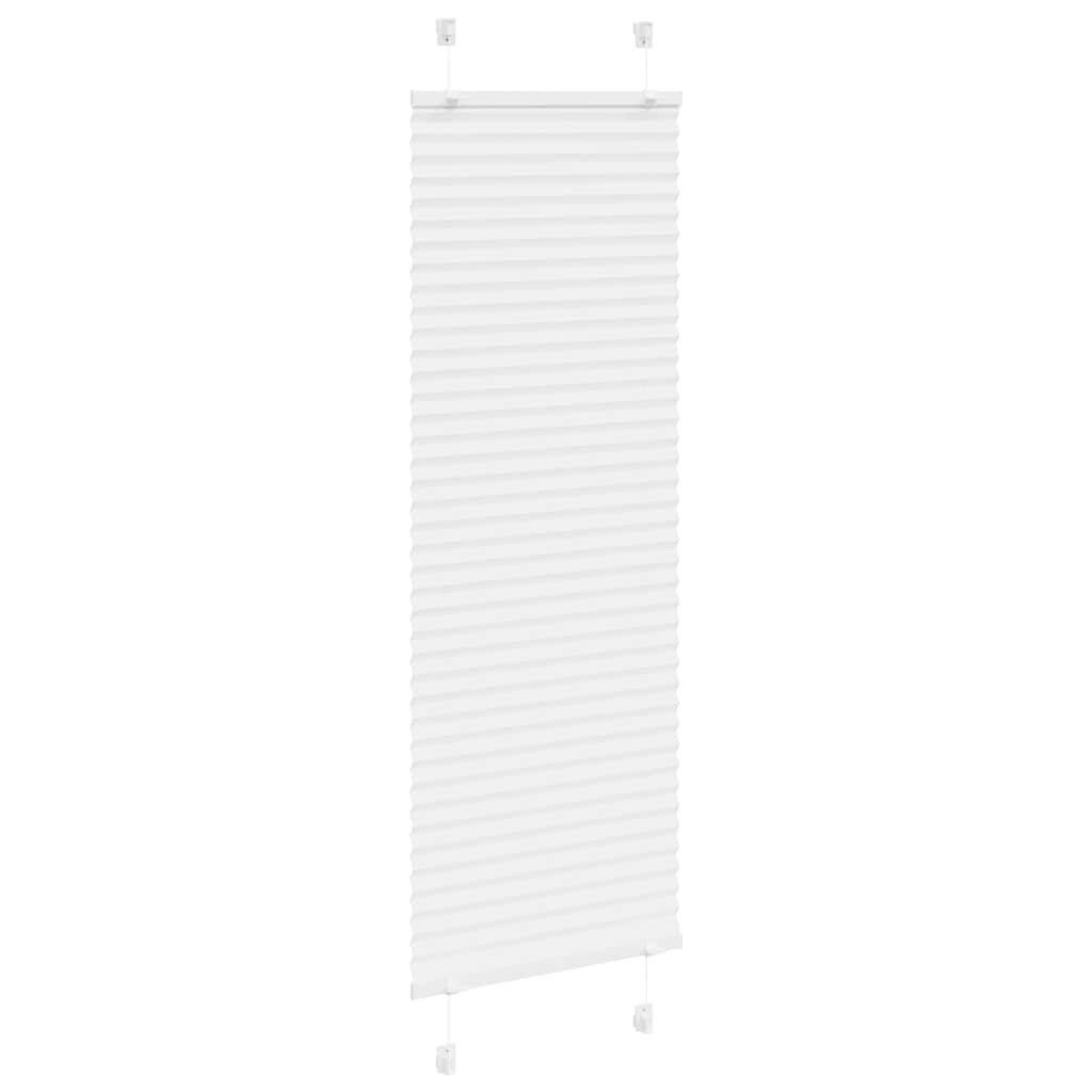 Plissé rolgordijn Wit 45x150 cm - 45% Korting
