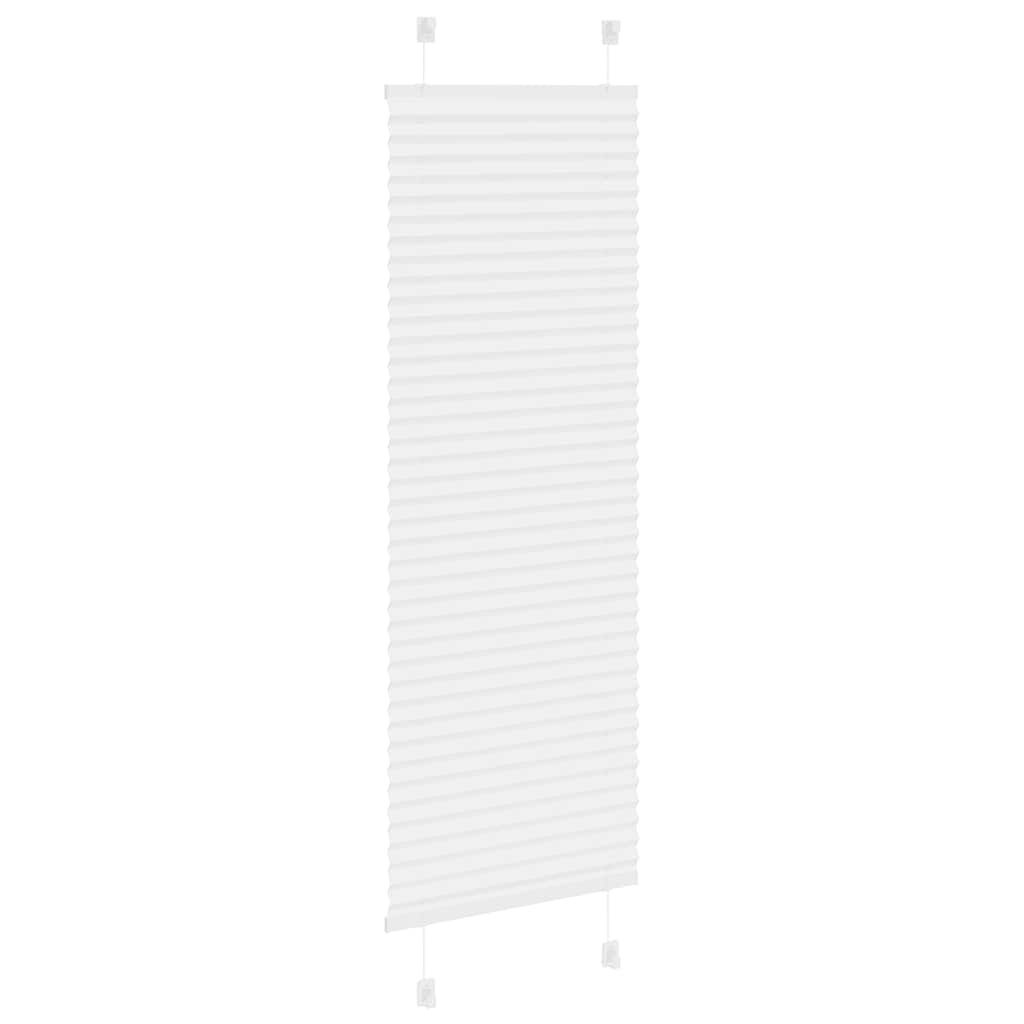 Plissé rolgordijn Wit 45x150 cm - 45% Korting
