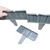Kunststof Steenlook Gazonrand 20 stuks - 51% Korting!