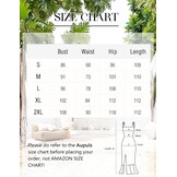 Dames Maxi Jurk met Split, Ruches & Spaghettibandjes - 54% Korting