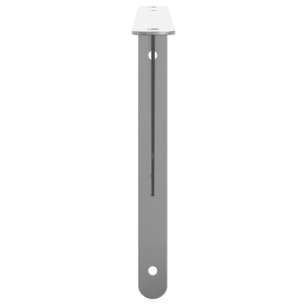 VidaXL Plankdragers RVS 4 stuks - 40x25 cm - 45% Korting