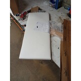 vidaXL Hoofdbord 90x5x78/88 cm Stof Lichtgrijs - 79% Korting