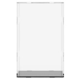 VidaXL Vitrine Acryl Transparant Zwart 22x18x35 cm met 73% Korting